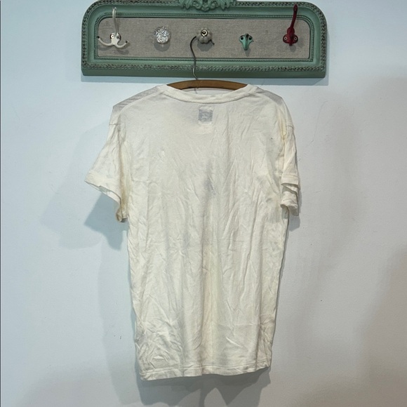 Cupid Take Aim funny valentine Graphic Tee Cream Short sleeve new small women’s - Picture 5 of 5